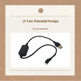 WS2812B Lighting Strip Lights, Programmable RGB, Waterproof, Bedroom Decoration Epoxy White 30 LEDs/m