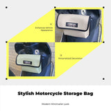 Storage Bag, Waterproof Multi-Pockets, Front Hanging Organizer Light Green 25x20cm