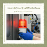 Alarm Light Base, light-emitting diode Rotating Warning Light, High Visibility, Injection Molding Machine Adjustable 24V