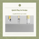 small light-emitting diode bulb, bi-pin base, energy-saving, bright, 12V/220V, long lifespan, suitable for home lighting. White G9 220V 5W