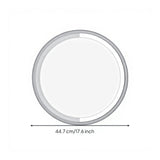 light-emitting diode Ceiling Light, Dimmable Flush Mount, Smart Control, for Bedroom and Living Room White Bedroom Version