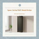 Outdoor Waterproof Wall Mount Speaker, Stereo Sound, Indoor Outdoor Audio White 80.5x25x23cm