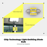 12V high-intensity light-emitting diode Vehicle Task Light, Customized Interior Ice Blue Front Dome Light