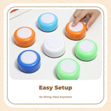 Press Light, dimmable night light, closet, bedroom, meeting White 4.5cm