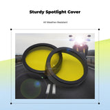 Round Light Shade, Modified Spotlight Cover, 7-Bead, 5-Bead, 4-Bead Yellow X5PRO