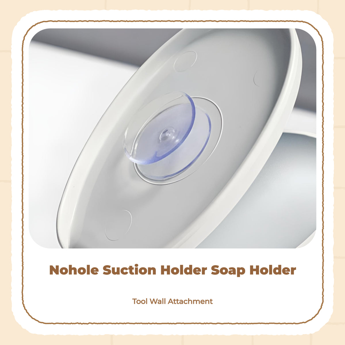 Soap Dish Holder, Automatic Draining, Suction Holder, Bathroom Organizer Cyan Blue