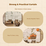 Chinese Ink Painting Doorway Curtain, New Chinese design Room Divider, No-Drill Hanging Screen for Living Room, Study, Tea Room, Privacy Decoration Yaqu 4pcs 120