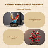 Modern Chinese design decor, light luxury decoration, living room, wine cabinet, office Fish Ornament