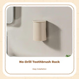 Electric Toothbrush Holder, sleek Bathroom Organizer Squeezer 1pc