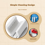 Electric Toothbrush Holder, sleek Bathroom Organizer Cup Light Gray 1pc