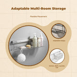 Stainless Steel Shower Holder, No Bathroom Organizer