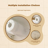 Under Cabinet Paper Towel Holder, Drill Organizer, Stainless Steel Kitchen Storage