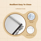 Acrylic Desktop Organizer, Multitier Clear Storage Box, Makeup, Office, Home