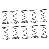 10 Pieces Upholstery Strap Coil Spring Replace Parts for Sofa Seat Furniture 8cm