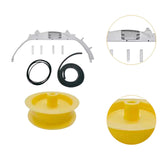Washer Dryer Bearing Kit WE3M26 Professional Repair Parts Supplies Accessory with Yellow Shaft