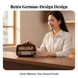 Retro Resin Radio Model Nostalgic Design Vintage Radio Model Distressed Finish for Home Stylists, Collectors, Photography Prop, Desk, Window Display