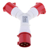 Maxbell 380V-415V 32A 3P+E IP44 Industrial Plug & Socket Waterproof Weatherproof for Camping Caravan - Aladdin Shoppers