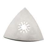 2Pcs 80mm Triangular Hook and Loop Sanding Pad Oscillating Multi Tool