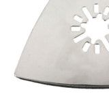 2Pcs 80mm Triangular Hook and Loop Sanding Pad Oscillating Multi Tool