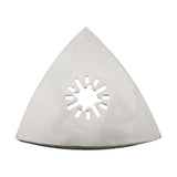 2Pcs 80mm Triangular Hook and Loop Sanding Pad Oscillating Multi Tool