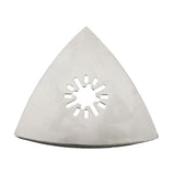 2Pcs 80mm Triangular Hook and Loop Sanding Pad Oscillating Multi Tool