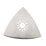 2Pcs 80mm Triangular Hook and Loop Sanding Pad Oscillating Multi Tool
