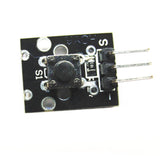 Maxbell 3Pcs KY-004 Tactile Switch 3 Pins Breakout Board Module Sensor for Arduino - Aladdin Shoppers