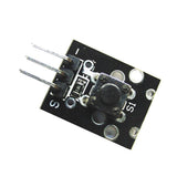 Maxbell 3Pcs KY-004 Tactile Switch 3 Pins Breakout Board Module Sensor for Arduino - Aladdin Shoppers
