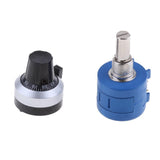 Maxbell 10K Ohm 3590S-2-103L Wirewound Potentiometer Multiturn Counting Dial Rotary - Aladdin Shoppers