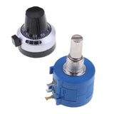 Maxbell 10K Ohm 3590S-2-103L Wirewound Potentiometer Multiturn Counting Dial Rotary - Aladdin Shoppers