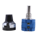 Maxbell 10K Ohm 3590S-2-103L Wirewound Potentiometer Multiturn Counting Dial Rotary - Aladdin Shoppers