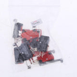 Maxbell 10 Pieces V-156-1C25 Micro Limit Switch Long Hinge Roller Momentary SPDT - Aladdin Shoppers