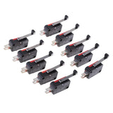 Maxbell 10 Pieces V-156-1C25 Micro Limit Switch Long Hinge Roller Momentary SPDT - Aladdin Shoppers