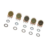 Maxbell 5Pc Single Linear 10mm Potentiometer Rotary 3 Pin with Nuts And Washers 10K - Aladdin Shoppers