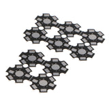 Maxbell 100Pc 20mm High Power Led Aluminum Base Plate Heat Sink for 1W 3W Light Lamp