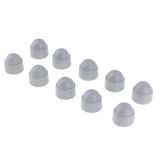 Maxbell 50Pcs M6 Hex Hexagon Dome Bolt Screw Nut Protection Caps Cover M6-10 x 13mm