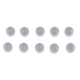 Maxbell 50Pcs M6 Hex Hexagon Dome Bolt Screw Nut Protection Caps Cover M6-10 x 13mm