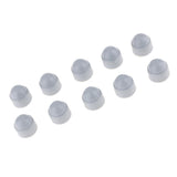 Maxbell 50Pcs M6 Hex Hexagon Dome Bolt Screw Nut Protection Caps Cover M6-10 x 13mm