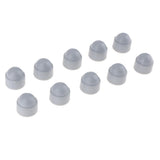 Maxbell 50Pcs M6 Hex Hexagon Dome Bolt Screw Nut Protection Caps Cover M6-10 x 13mm