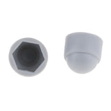 Maxbell 50Pcs M6 Hex Hexagon Dome Bolt Screw Nut Protection Caps Cover M6-10 x 13mm