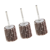Maxbell 3Pcs 0.8'' Grit Flap Wheels Disc Sanding Drill Abrasive Heads Polishing Tool - Aladdin Shoppers