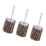 Maxbell 3Pcs 0.8'' Grit Flap Wheels Disc Sanding Drill Abrasive Heads Polishing Tool - Aladdin Shoppers