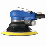 2x 6'' Air Orbital Sander Pneumatic Disc Polisher Grinding Sanding Tool