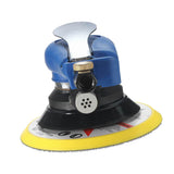 2x 6'' Air Orbital Sander Pneumatic Disc Polisher Grinding Sanding Tool