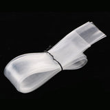 2xClear Transparent Heat Shrink Tube Wrap Cable Wire Sleeve 20mm x 1m