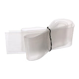 2xClear Transparent Heat Shrink Tube Wrap Cable Wire Sleeve 2.5cm x 1m