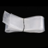 2xClear Transparent Heat Shrink Tube Wrap Cable Wire Sleeve 2.5cm x 1m