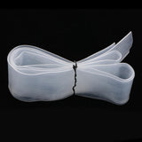 2xClear Transparent Heat Shrink Tube Wrap Cable Wire Sleeve 2.5cm x 1m