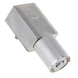 Maxbell DC12V Metal Turbo Worm Gear Speed Reducer Motor Geared Motor 3-55rpm 76.8x32x25.2mm 10rpm