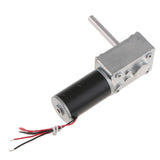 Maxbell 2 Piece Reversible High Torque Turbo Worm Gearbox Geared Motor 1280-160RPM